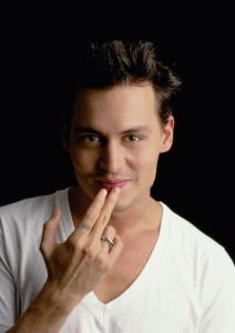 Johnny Depp Johnny Depp, Self Assignment, April 1, 1995 Johnny Depp by Cesare Bonazza , April 1, 1995 Photo by Cesare Bonazza/ContourPhotos.com